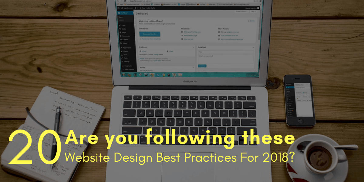 Website Design Best Practices For 2018 